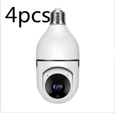 WiFi CAMERA 1080P Bulb 4X Zoom Camera E27 Home 5GWiFi Alarm Monitor - My Store