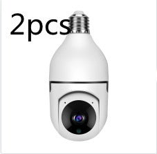 WiFi CAMERA 1080P Bulb 4X Zoom Camera E27 Home 5GWiFi Alarm Monitor - My Store